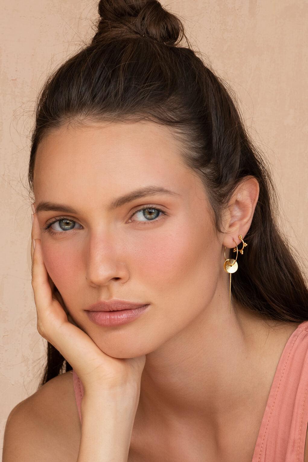 lina hoop earrings