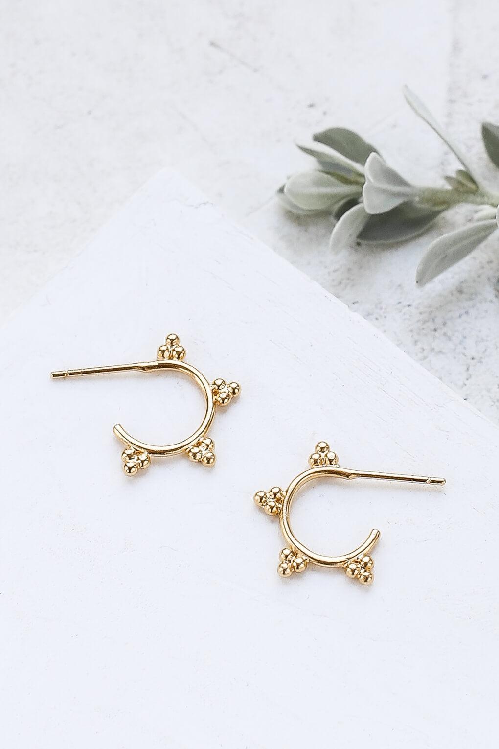 lina hoop earrings