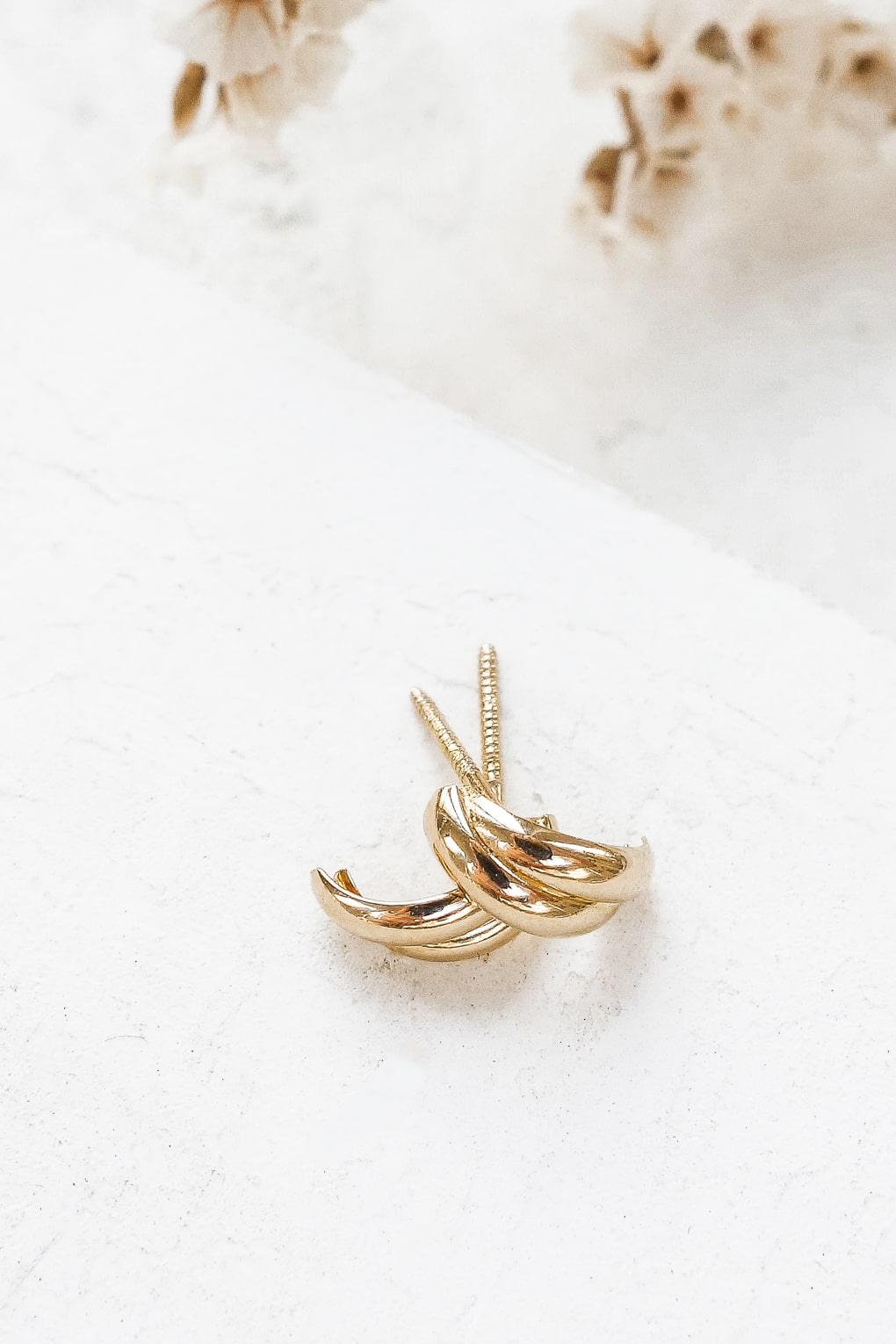 Giuliana Earrings in 14K gold