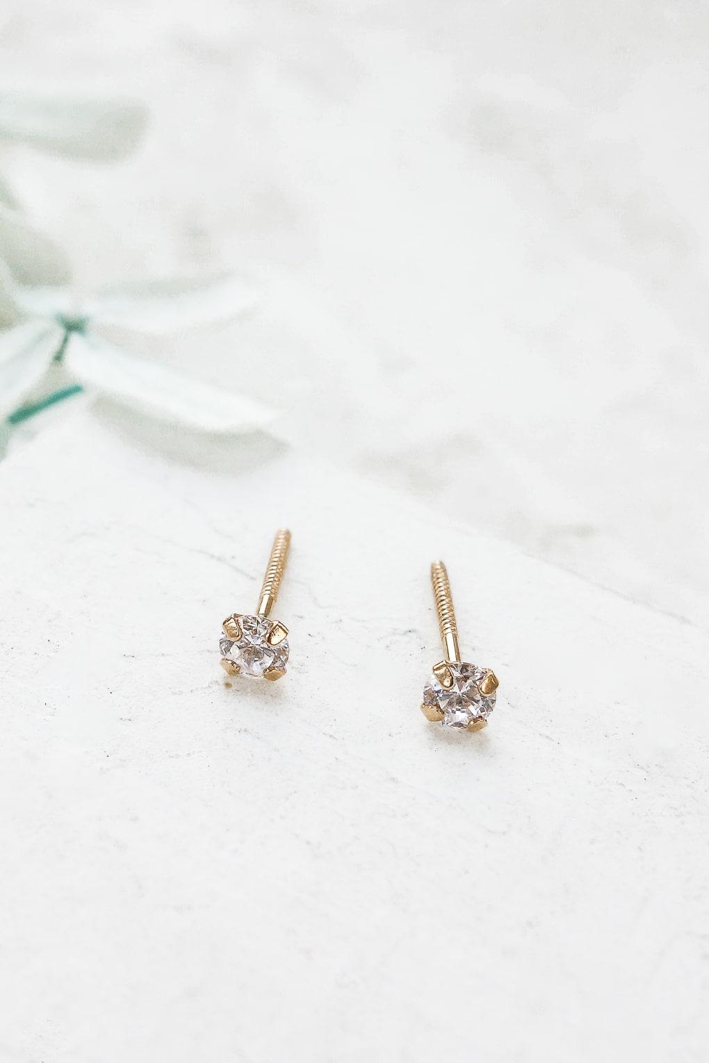 Drew Earrings in 14K gold