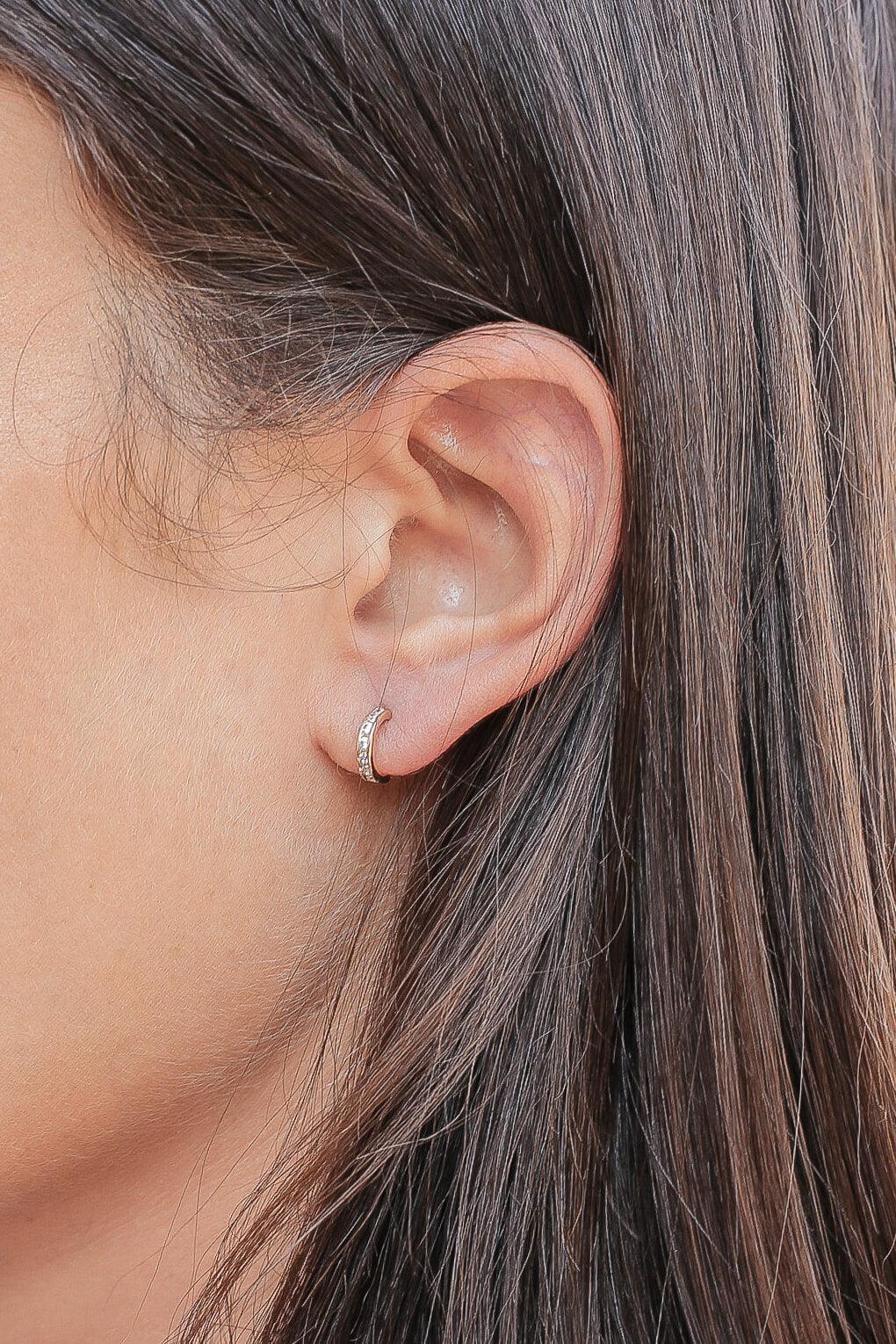 June Earrings in 14K gold