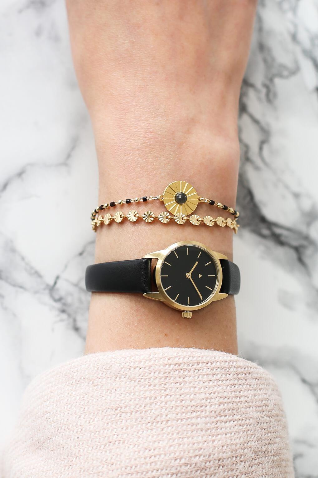 25 mm watch - ALL BLACK